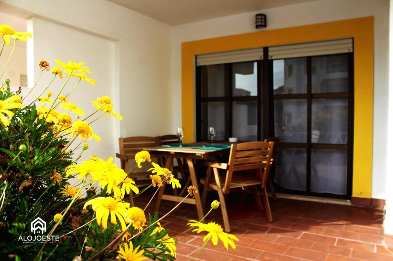 Agua A Vista - Apto Com 2 Quartos E Piscina Ericeira Exteriör bild