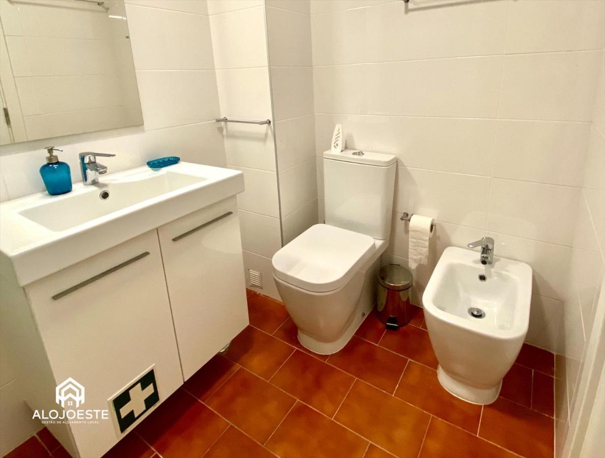 Agua A Vista - Apto Com 2 Quartos E Piscina Ericeira Exteriör bild