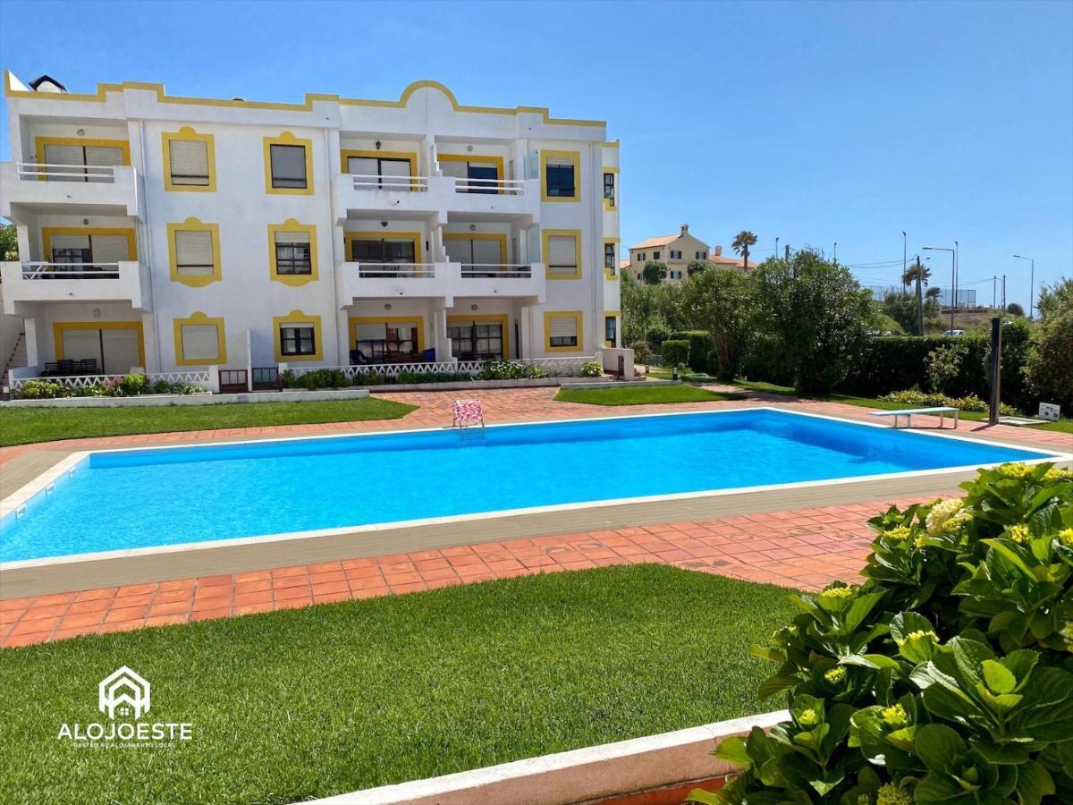 Agua A Vista - Apto Com 2 Quartos E Piscina Ericeira Exteriör bild
