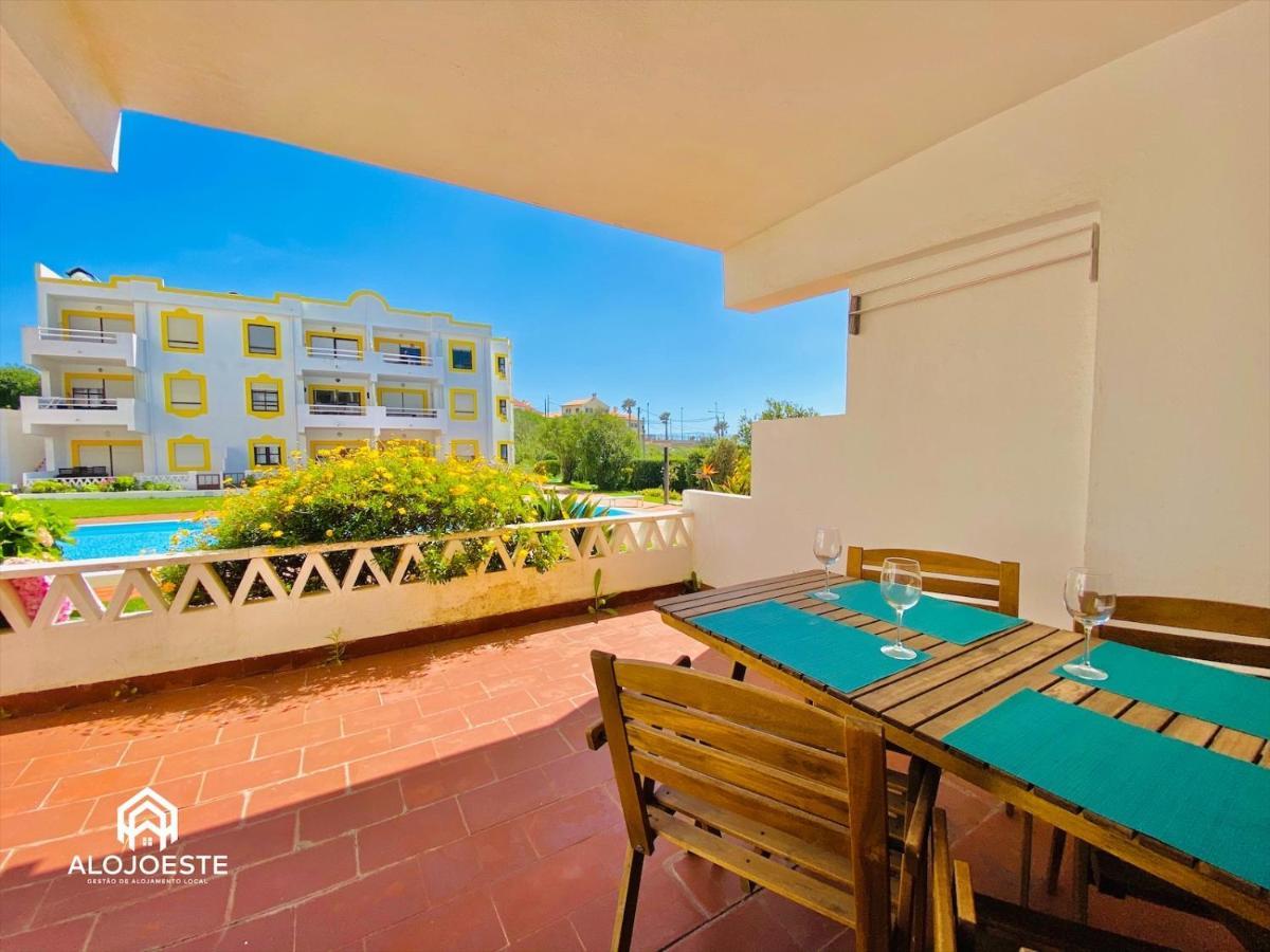 Agua A Vista - Apto Com 2 Quartos E Piscina Ericeira Exteriör bild
