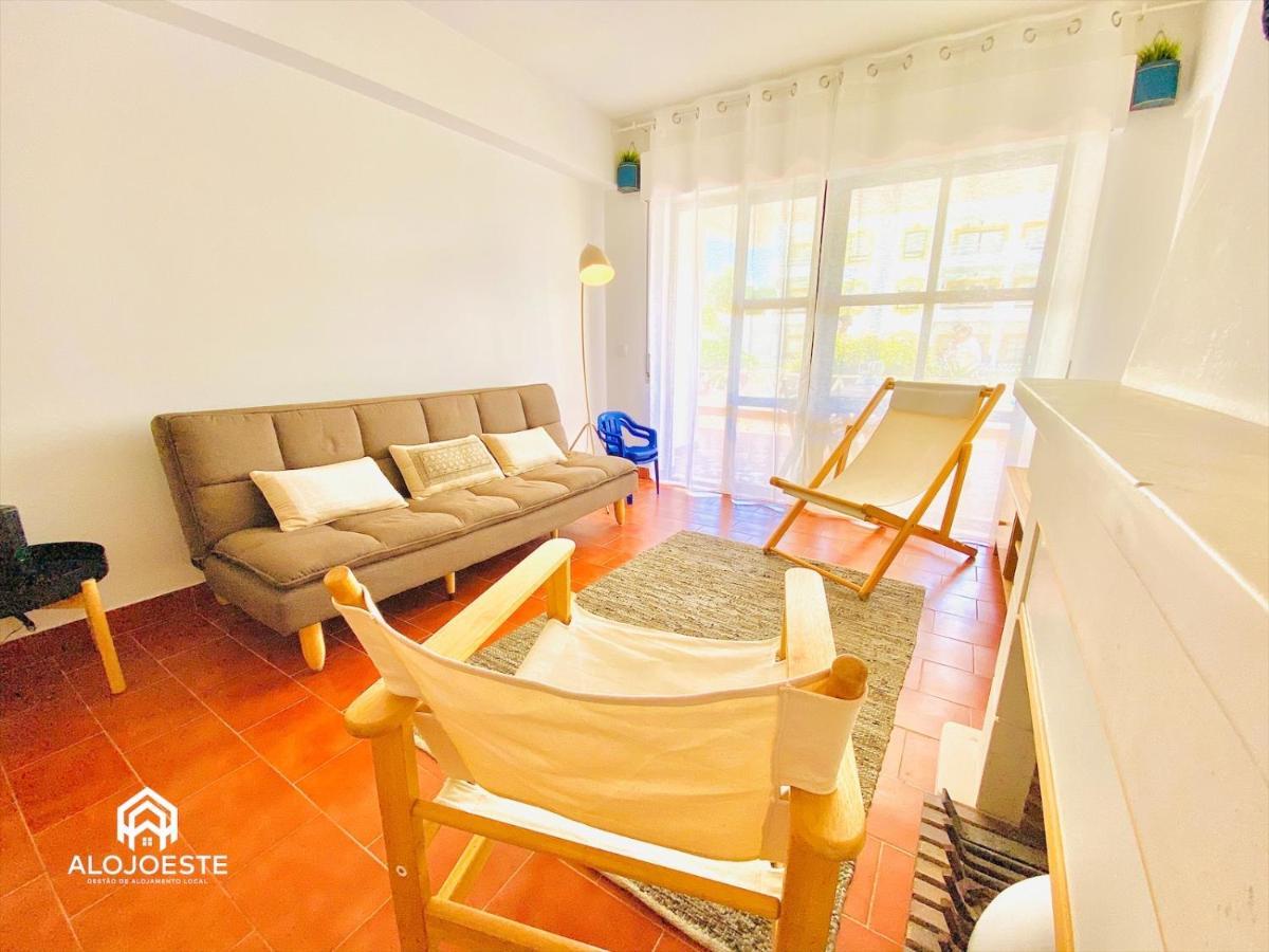 Agua A Vista - Apto Com 2 Quartos E Piscina Ericeira Exteriör bild