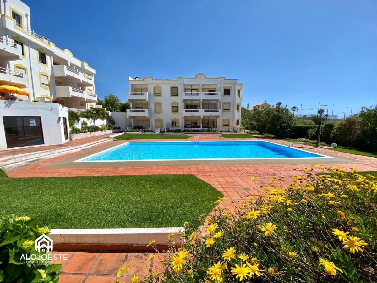 Agua A Vista - Apto Com 2 Quartos E Piscina Ericeira Exteriör bild