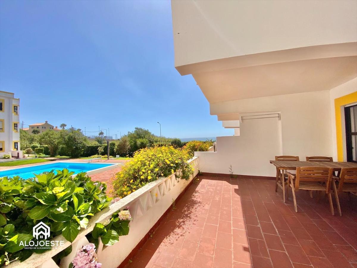 Agua A Vista - Apto Com 2 Quartos E Piscina Ericeira Exteriör bild