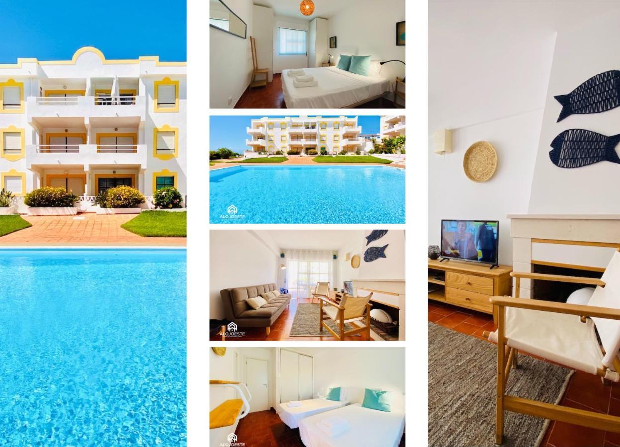 Agua A Vista - Apto Com 2 Quartos E Piscina Ericeira Exteriör bild